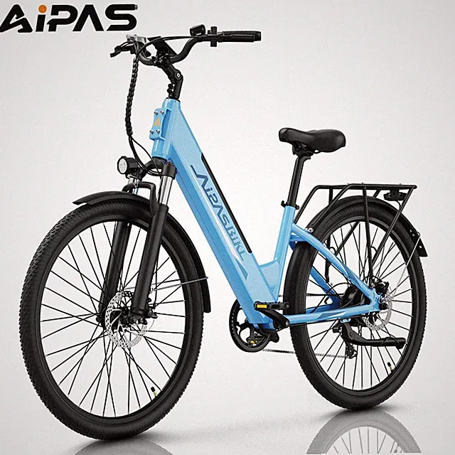 1100W Electric Mountain Bike Ebike Peak Motor BICYCLE 62miles 28mph 48V Commute