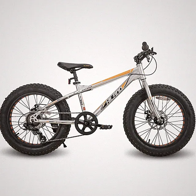 20 Inch Kids' Bicycles Fat Tire Mountain Bike for Age 5 + Years, Shimano 7-Speed