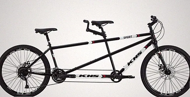 2025 KHS TANDEMANIA Sport Tandem 26" Steel 18 Speed Bike Small 18-16 New in Box