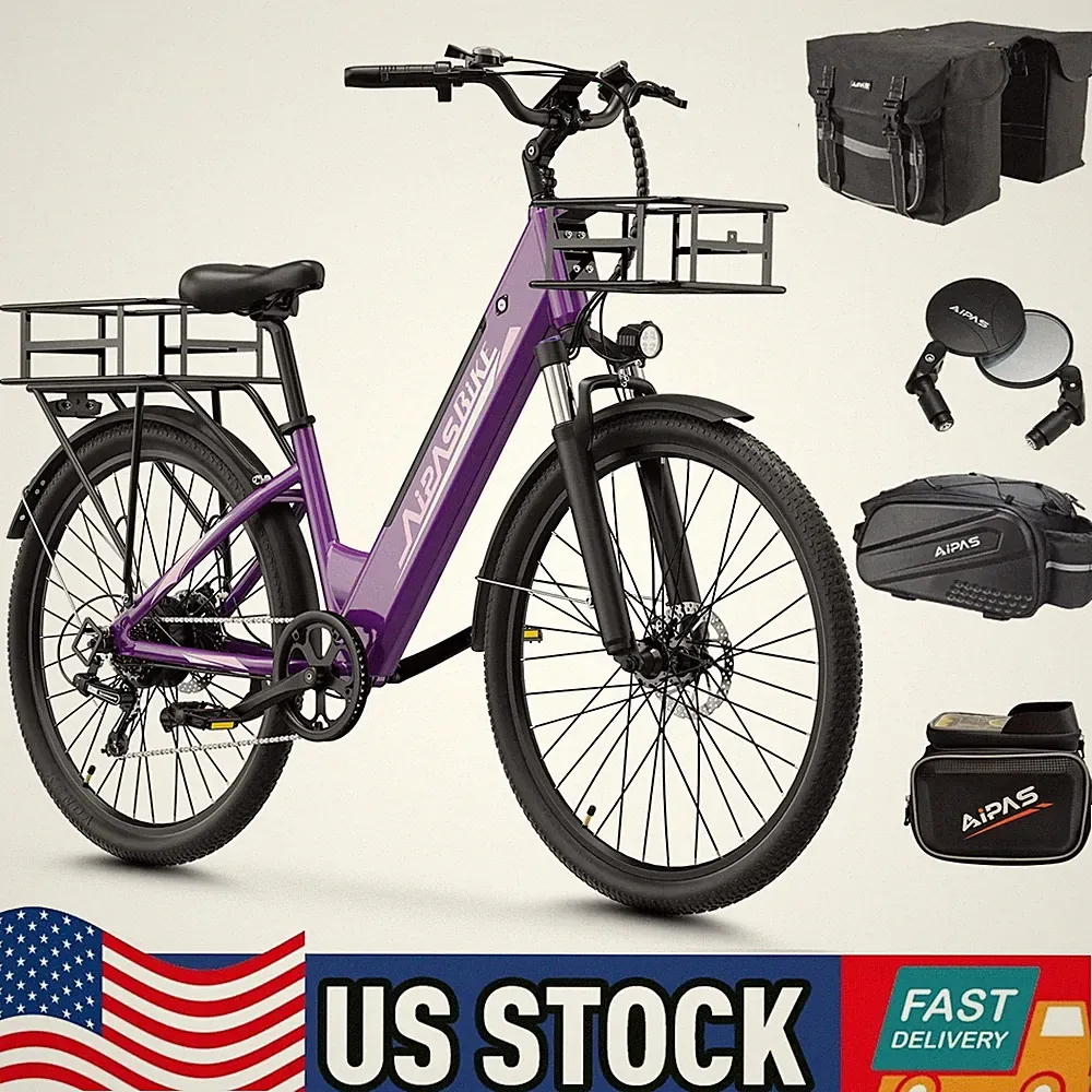 26'' Ebike Peak 1100W Off-road Bike Electric Bike E-Mountain Bike Adults 28MPH