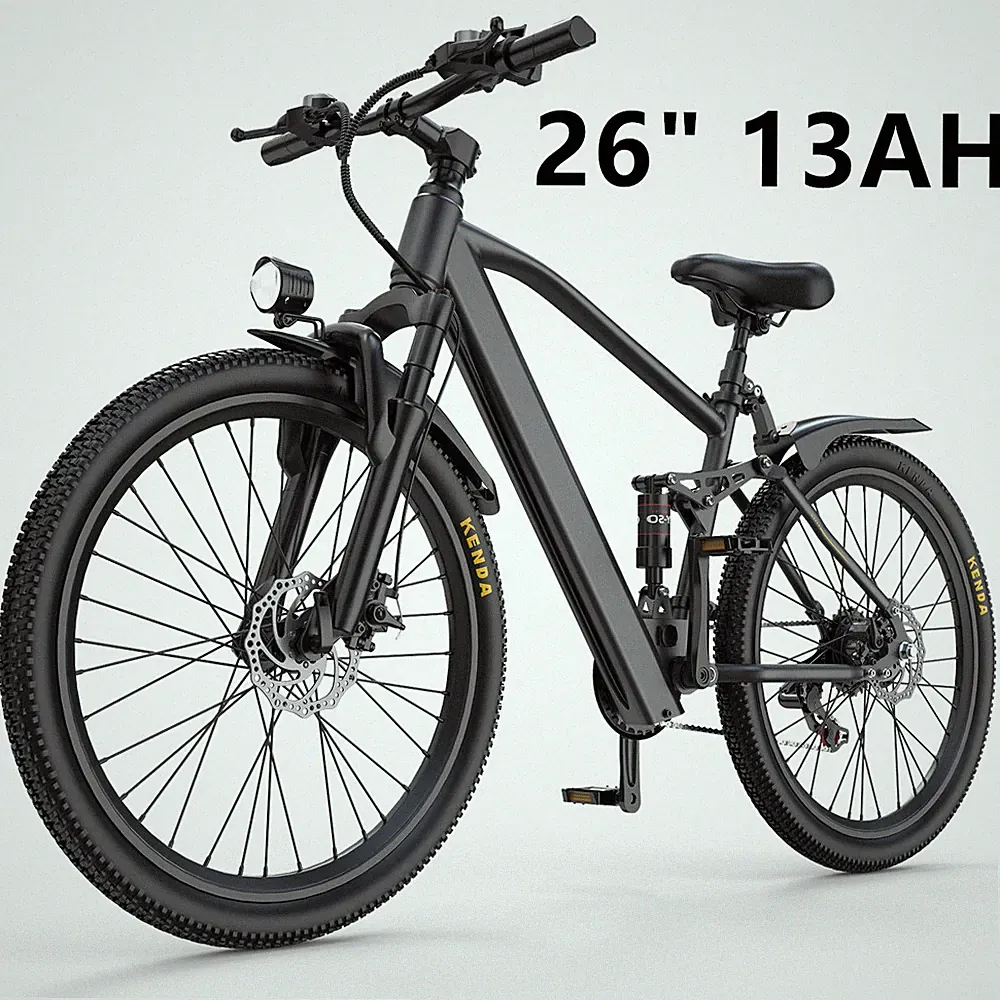 26" Electric Motorcycles Mountain Bike 500W Electric Bicycle Ebikes For Adults
