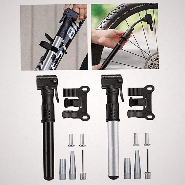Cycling Tyre Pumps Inflator for Tyre, Mountain Bikes Bike Tyre Bicycles Pumps