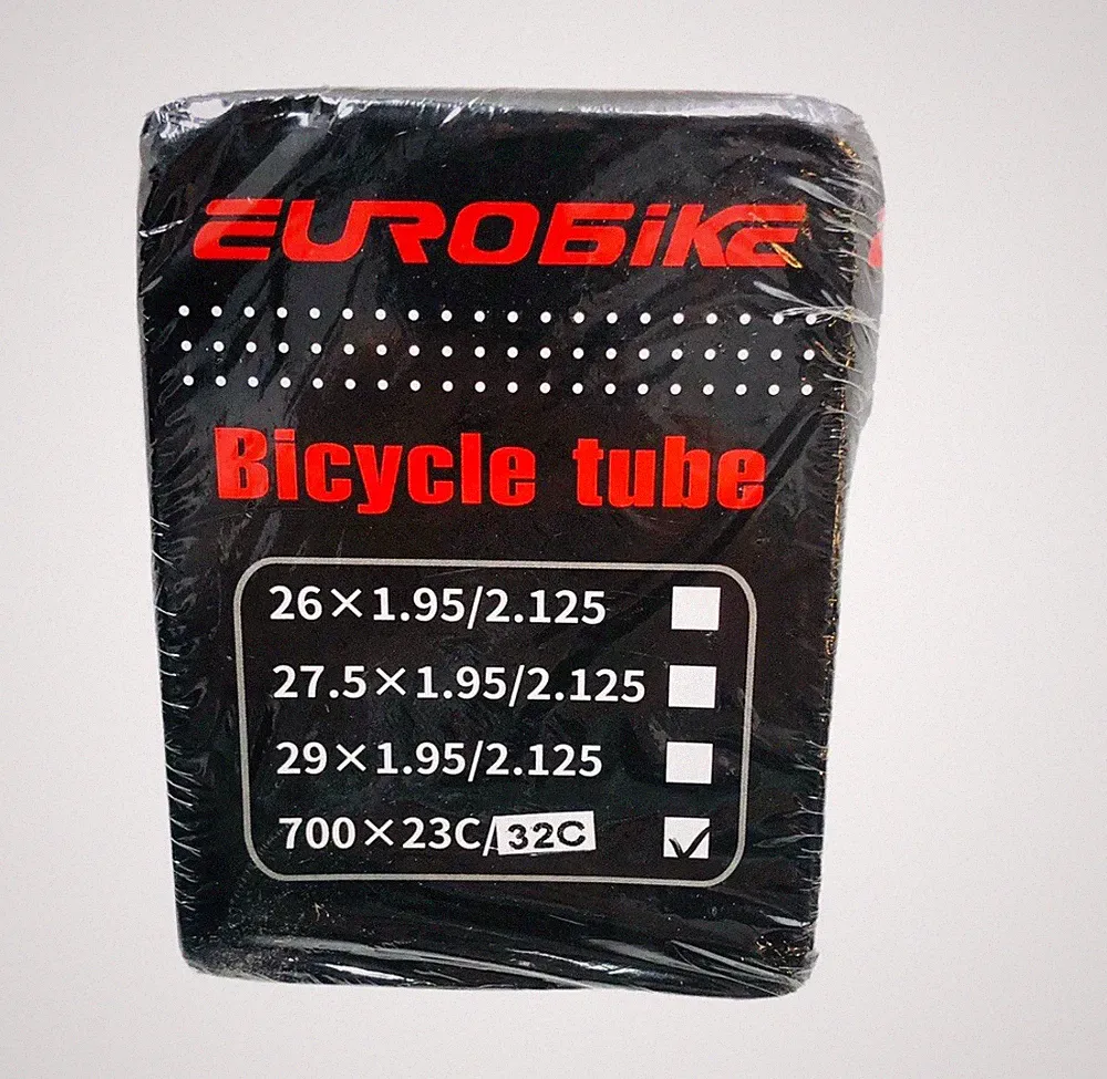 Eurobike Bicycle Tube (700 x 23C / 32C ) American Valve Tube - New