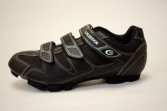 EXUSTAR E-SM324 Mountain Bike MTB Shoes SPD Cleat Compatible Black US 8 9 EU 41