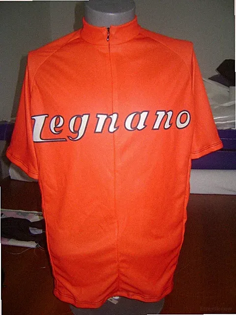 ITALIA BIKE JERSEY RED LEGNANO BIKE ITALIAN SHIRT SIZE M CLASSIC ITALIAN STEEL