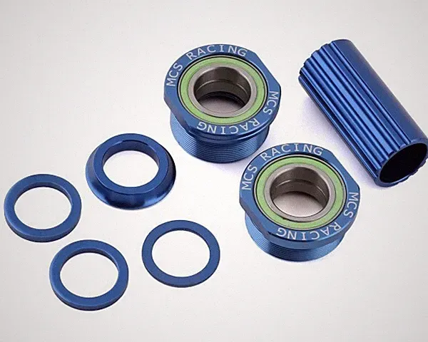 MCS BMX EURO (BSA) INTERNAL 19MM BOTTOM BRACKET BLUE