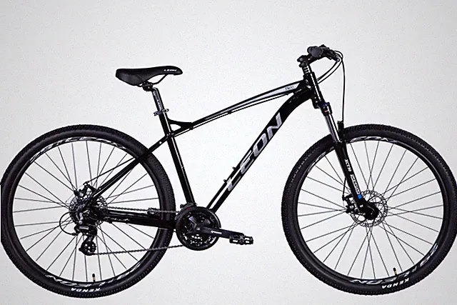 Mountain Bike Hardtail MTB 29 " Aluminium Disc Brake Black Fh 20 1/8in Bicycle