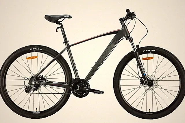 Mountain Bike Hardtail MTB 29 " Aluminium Disc Brakes Graphite Fh 18 7/8in Of