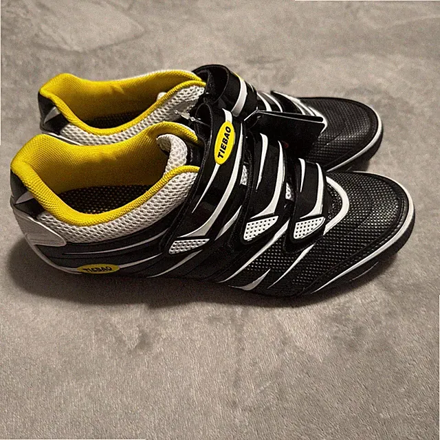 NWT Tiebao Shoes Men’s 8.5 Euro 41 Road Cycling Lock Pedal Bike Cleated Bicycle