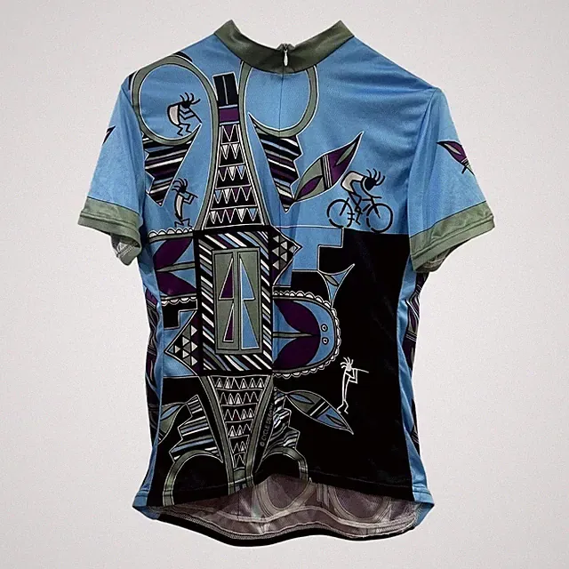 Performance Technical Cycling Jersey Zip Front Size S Biker Outdoor Activewear