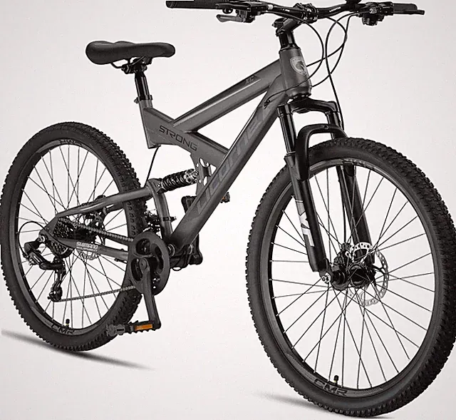 Premium Mountain Bike Strong 2D Da 26, 27,5 E 29 Pollici, Bicicletta Con Freni