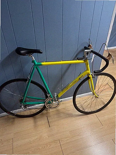RARE EURO COLORWAY Cannondale Campagnolo Nuovo Groupset