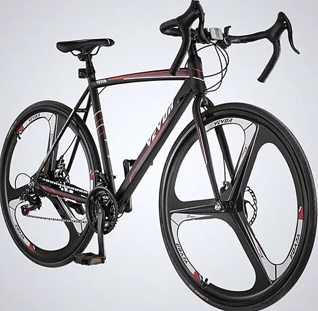 Road Bike 700C Frame 54cm Shimano 21 Speed Mens Women Racing Bicycle Disc Brake