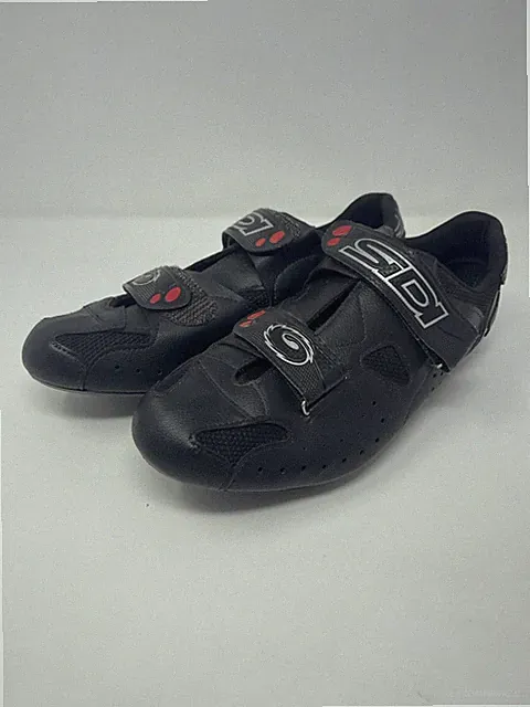 SIDI Logo Vortex Road Bike Shoes Euro Size 46 With Shimano SM-SH51 Cleats