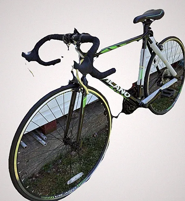 Vilano Road Bike 700C 54cm Black/Green Drop Bar Side Pull Caliper Derailleur