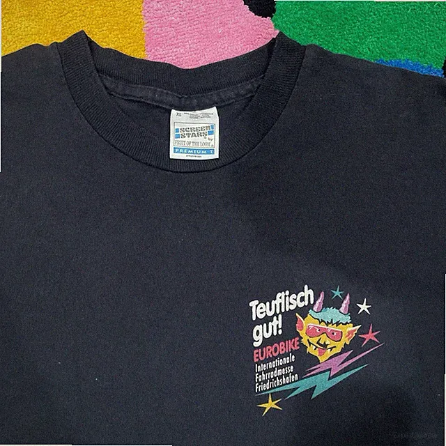 Vintage 90s eurobike Screen Stars Tag Size XL